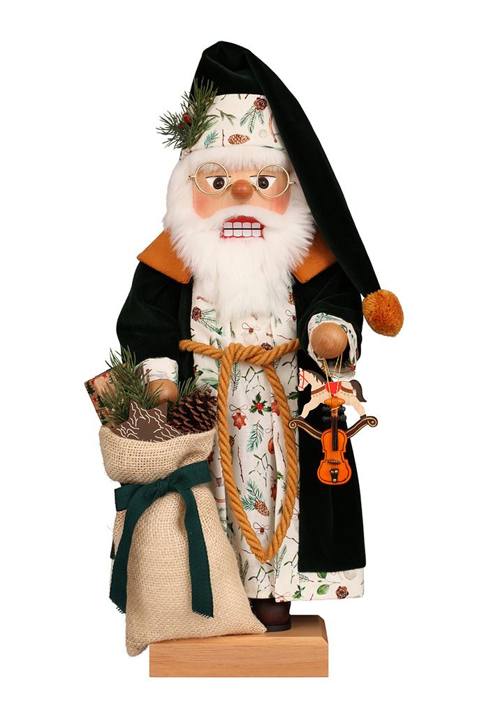 Coming Soon: Nutcracker Santa Claus green robe