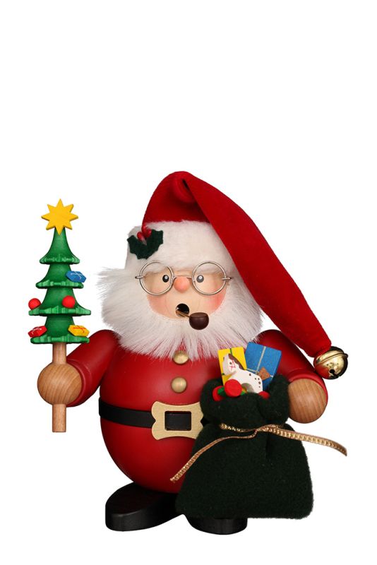 Pre-Order: Räuchermann Weihnachtsmann rot