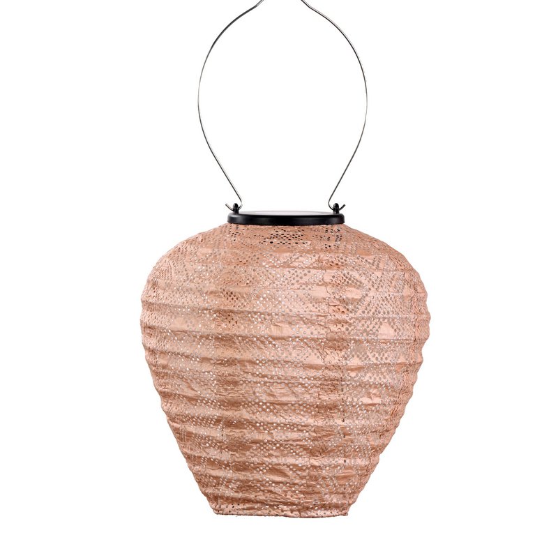 Solar Lampion Rosa