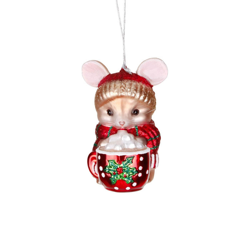 Maus mit Tasse