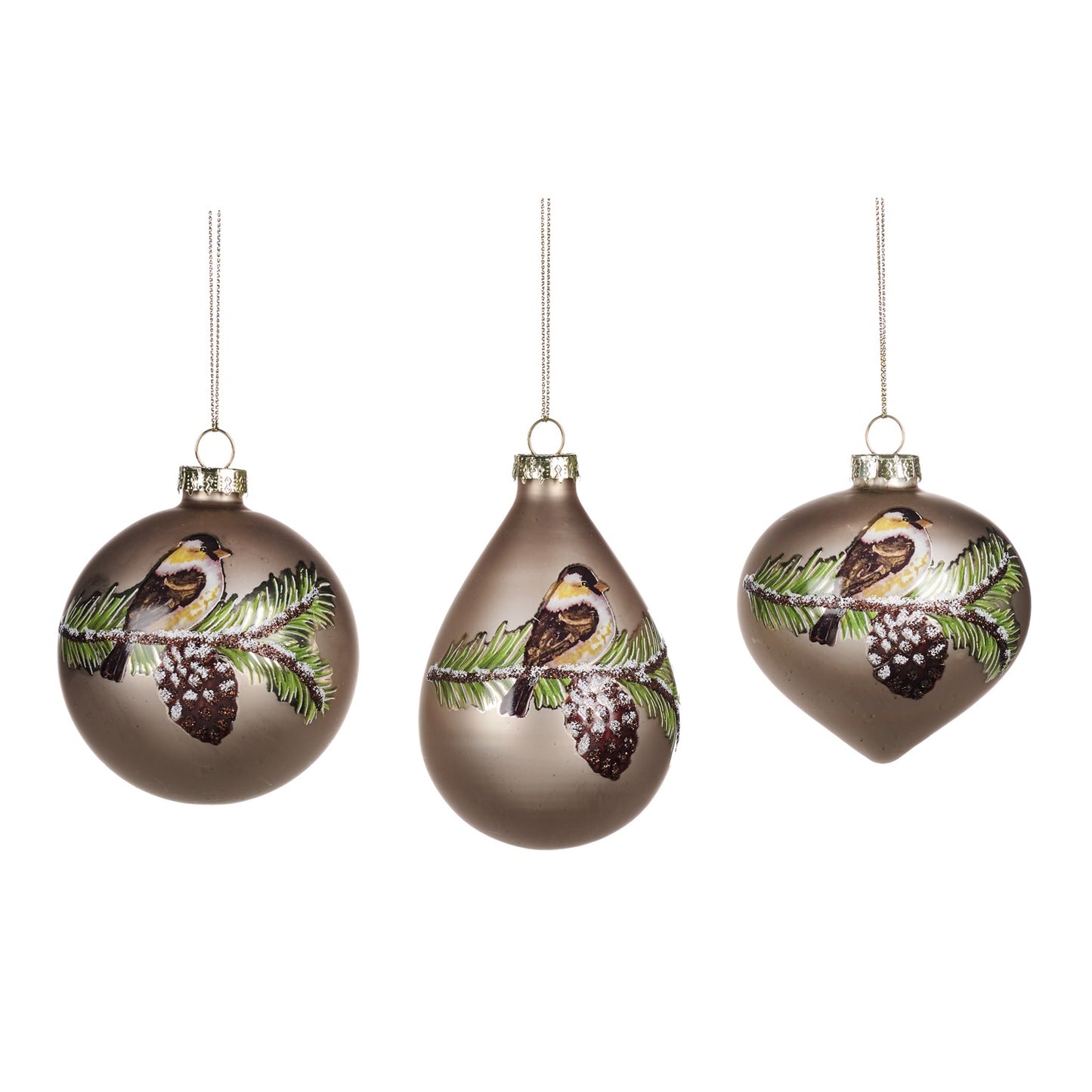 glass ornament bird