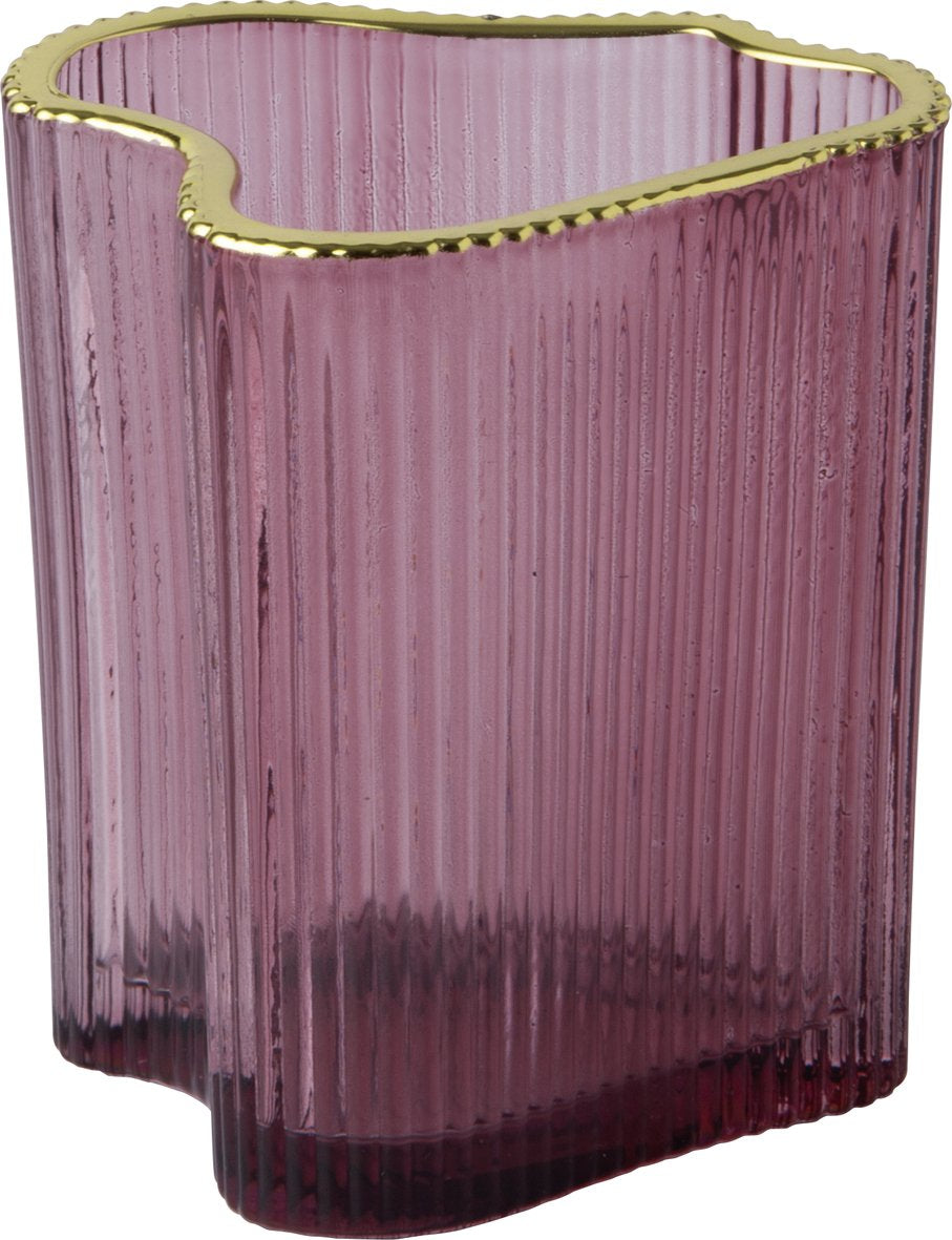 Vase dunkelrot