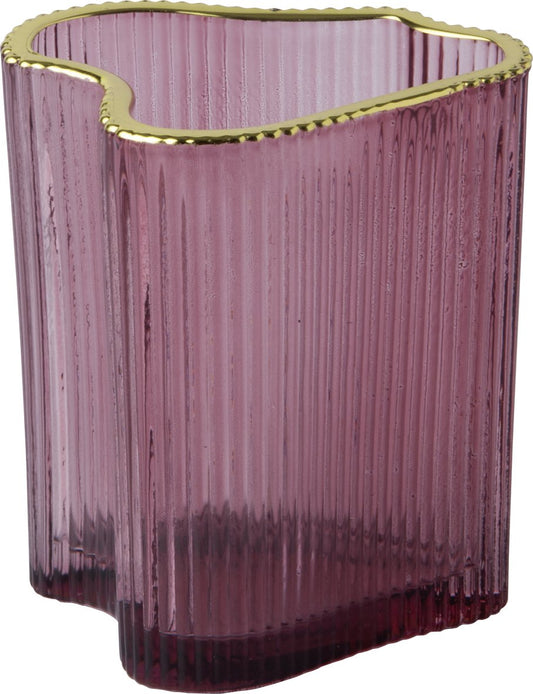 Vase dunkelrot