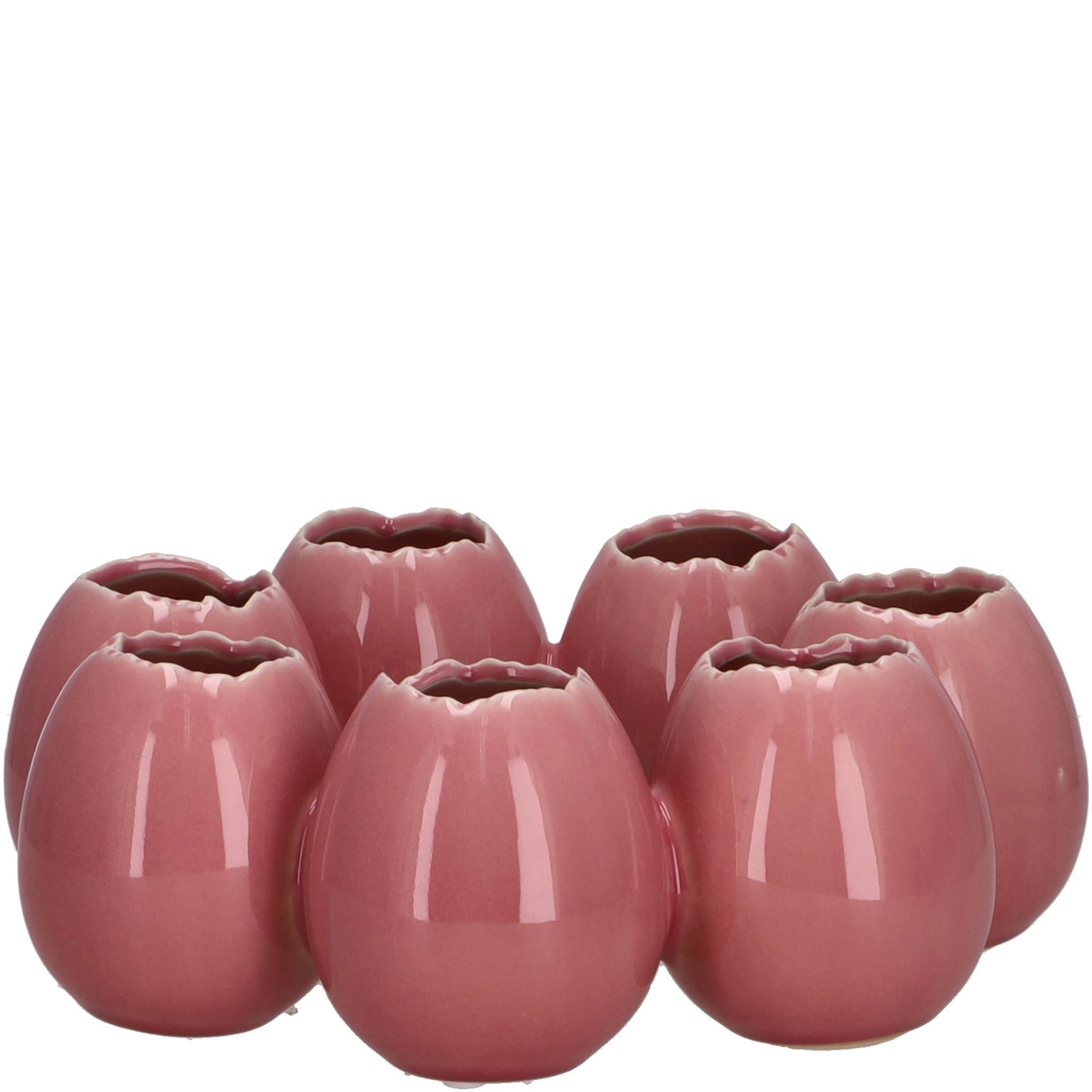Mini Eiervase, pink