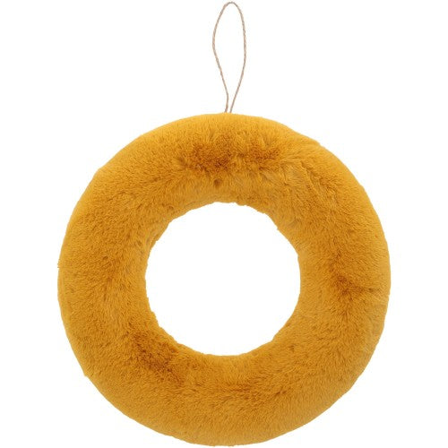 Puschel wreath yellow