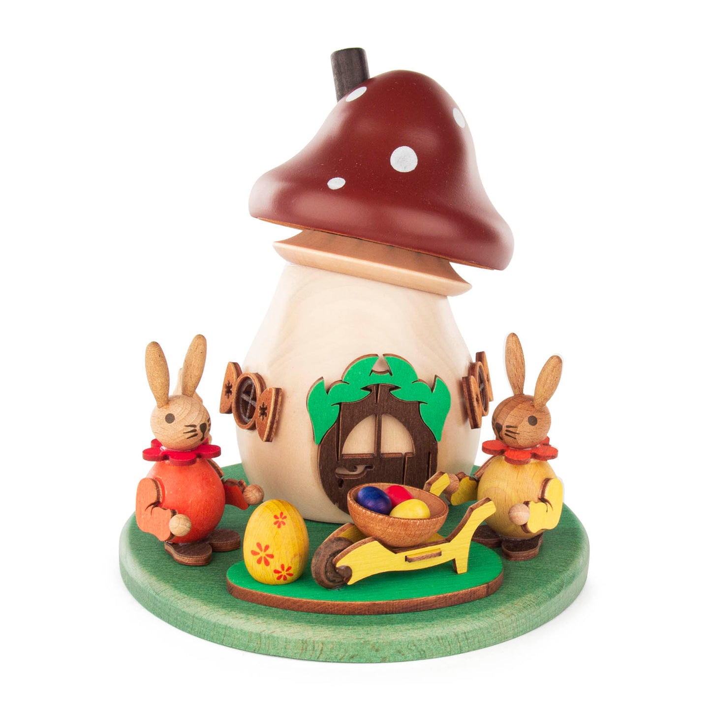 Räucherpilz mit Osterhasen