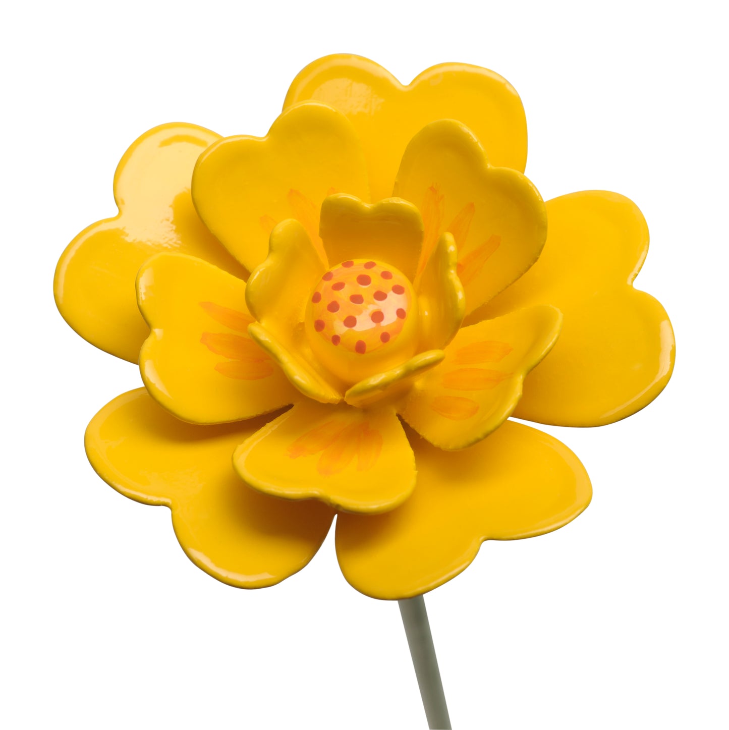 Mädchen mit Studentenblume