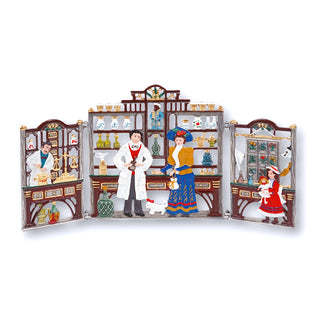 Photo pliante en étain Pharmacie
