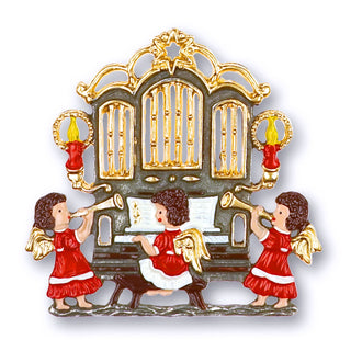 Angel with organ