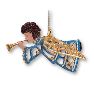 3D miniature angel blue