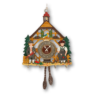 3D miniature cuckoo clock