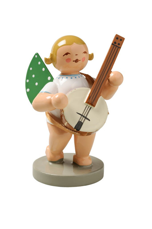 Angel with banjo