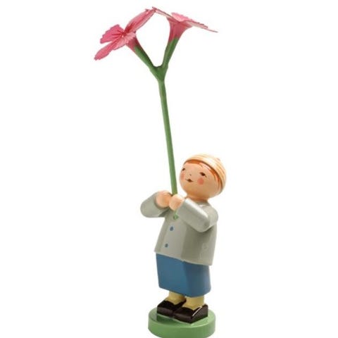 boy with carnation