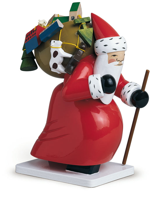 Großer Weihnachtsmann mit Spielzeug