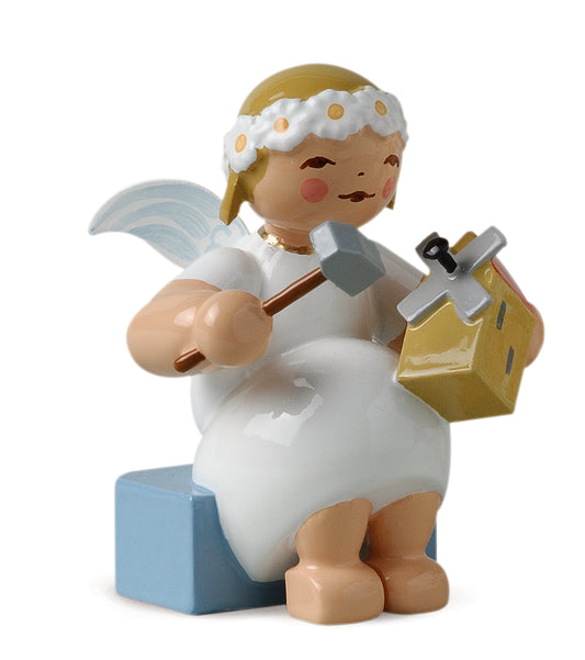 Marguerite angel with windmill