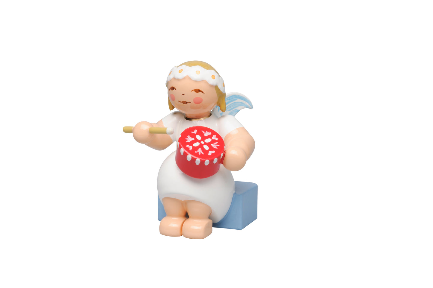 Marguerite ange avec boîte à puces