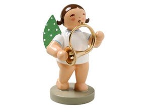 Angel with orchestra horn