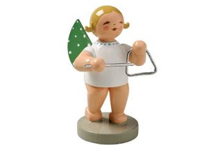 Angel with triangle
