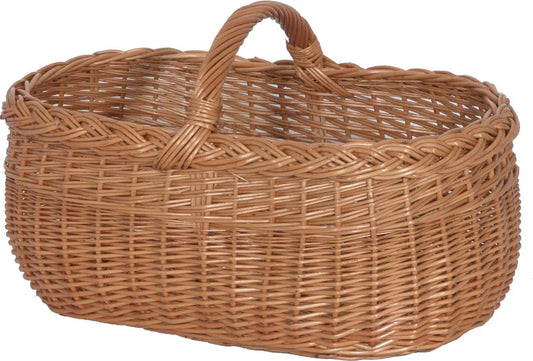 Einkaufskorb gesottene Weide