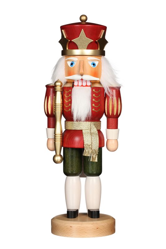 Pre-Order: Nussknacker rot lasiert