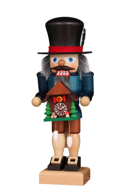 Pre-Order: Nussknacker Schwarzwälder mit Kuckucksuhr