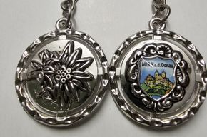 Keyring Edelweiss / Gentian