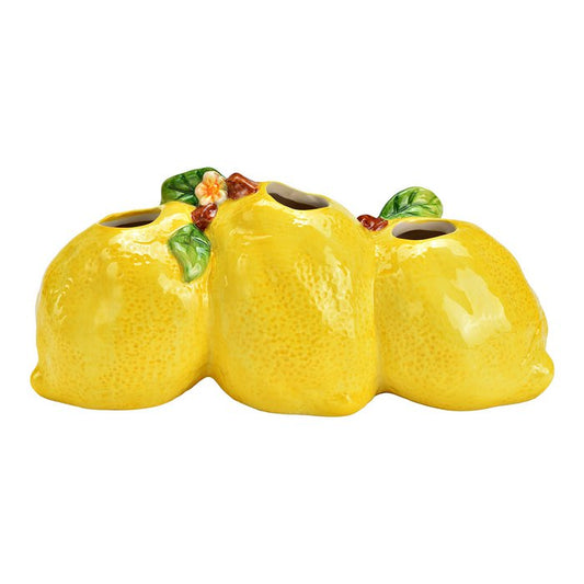 Zitronen Vase