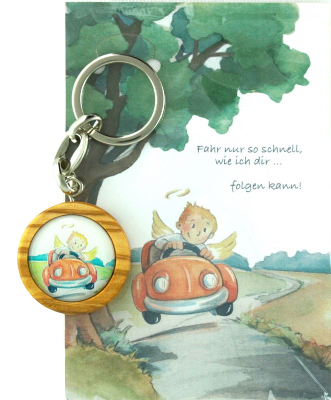 Schlüsselanhänger Fahr nur...