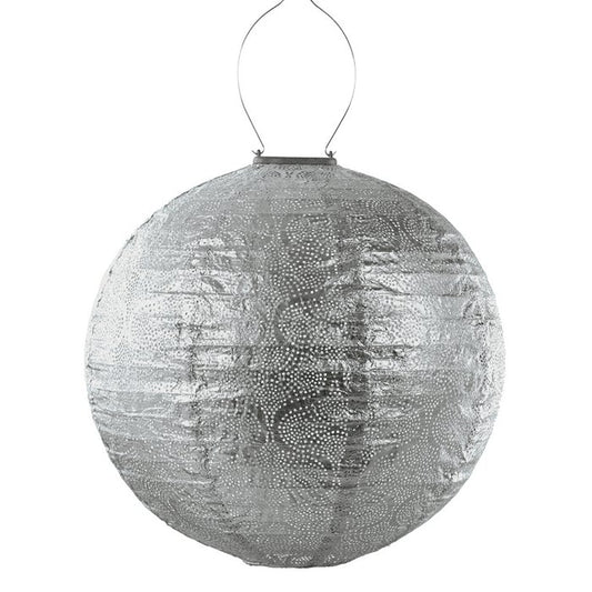 Solar Lampion Silber