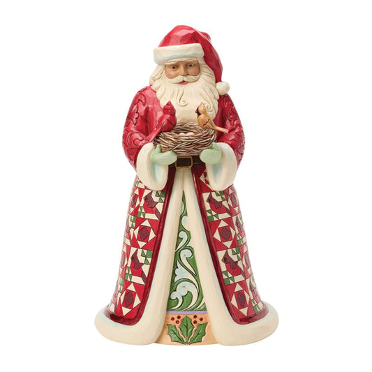 Santa with Birds Nest