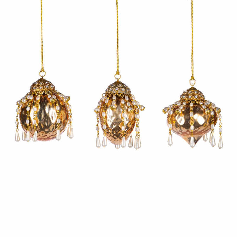 Gold Perlen Ornament