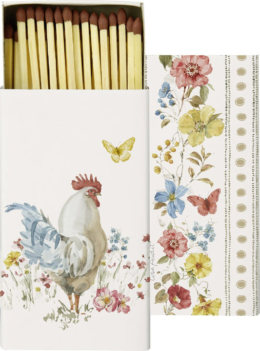Country Rooster Streichholzschachtel