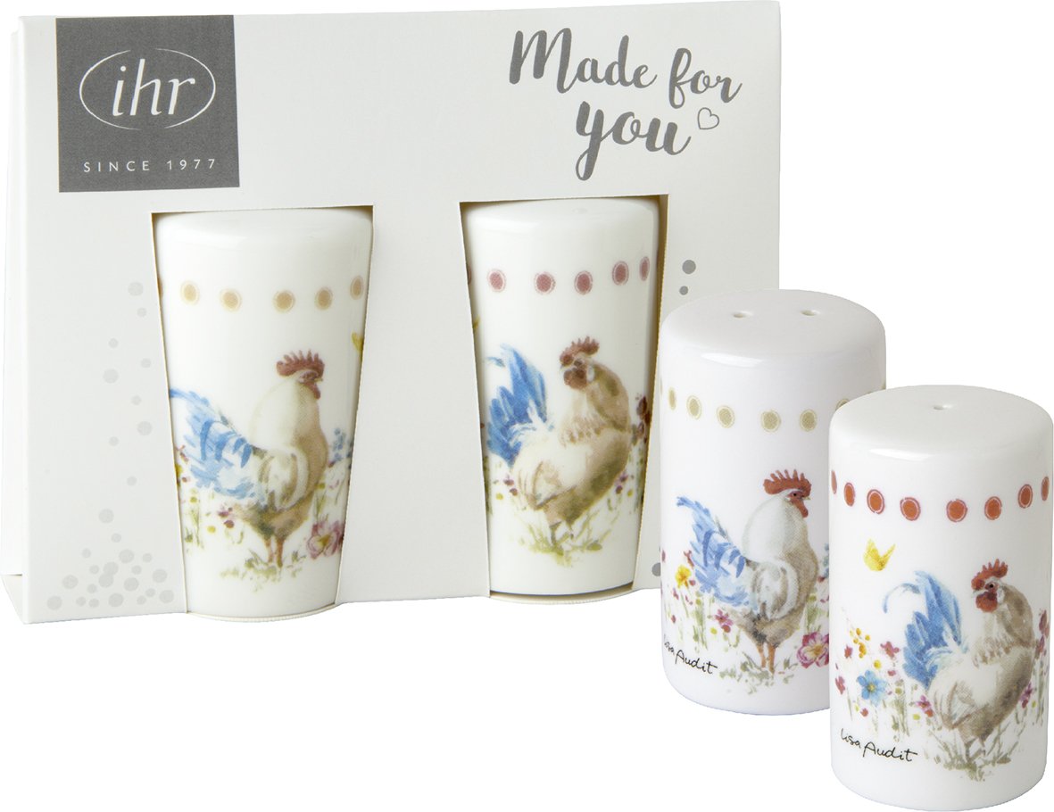 Country Rooster Salz & Pfefferstreuer
