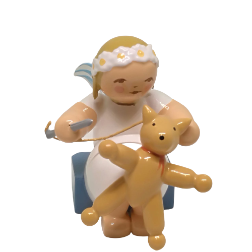 Marguerite angel with teddy