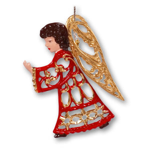 3D miniature angel red