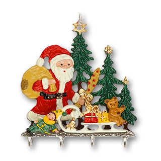 3D Miniatur Weihnachtsmann mit Geschenken