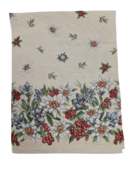 Nappe fleurs alpines