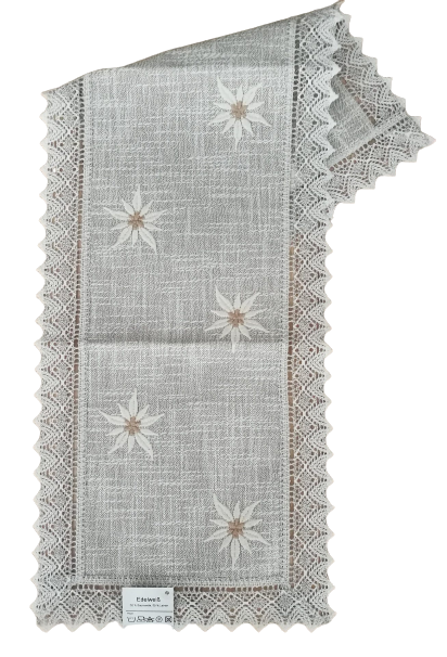 Läufer Edelweiss breit