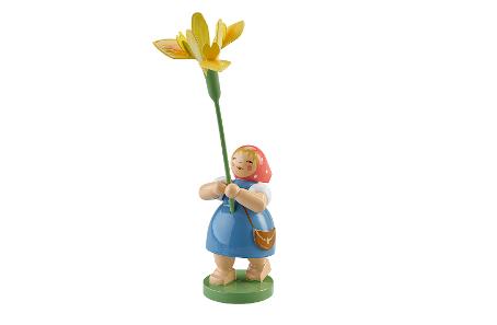 Mädchen mit Iris